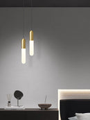 Minimalist creative copper chandelier for Nordic decor