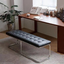 Nordic Stainless Steel Bench Cloakroom Vintage Bed End Stool Iron Wrought Door Shoe Change, Dining Room Benches