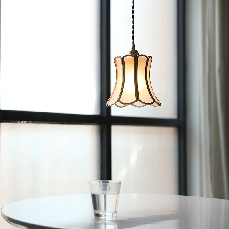 iwhd 2022 	 nordique verre led suspension luminaires cuivre moderne éclairage