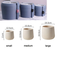 Concrete  Planter Flowerpot Silicone Molds DIY Clay Plaster mold Large Size Planter Pot Mold Creative Flower Pot Silicon Molds