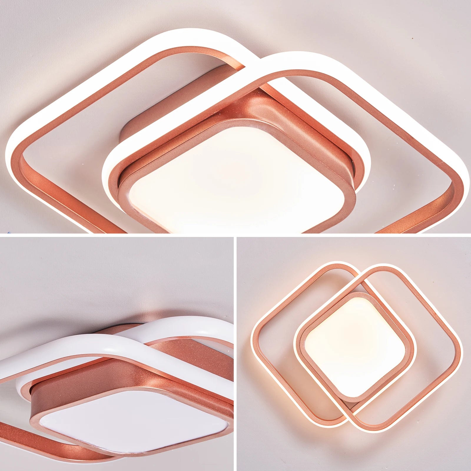 lustre moderne led pour intérieur design élégant et contemporain - vue 4 sur 8