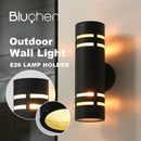 applique murale led extérieure en acier inoxydable pour éclairage moderne