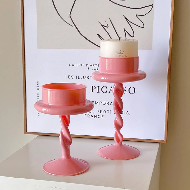 bougeoir romantique pour la saint-valentin et anniversaires - vue 5 sur 7