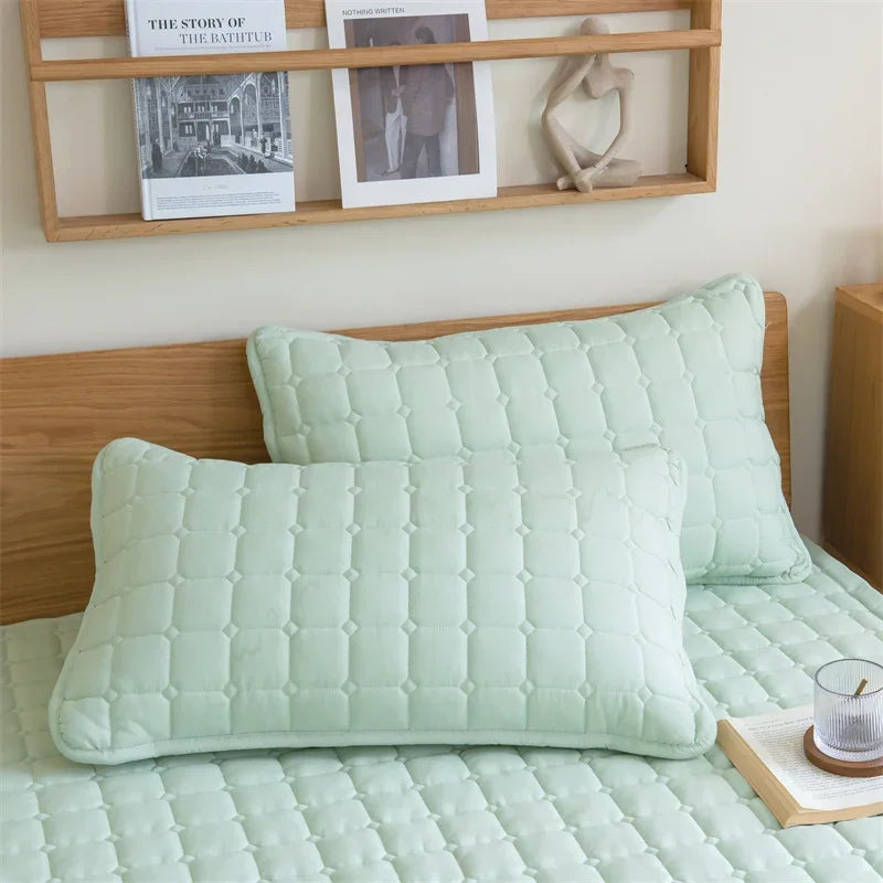 Cooling Mattress Topper for Summer,Foldable Bed Mat Cool Sleeping Mattress,Soft Breathable Roll Up Bed for Single Double Bed - vue 4 sur 13
