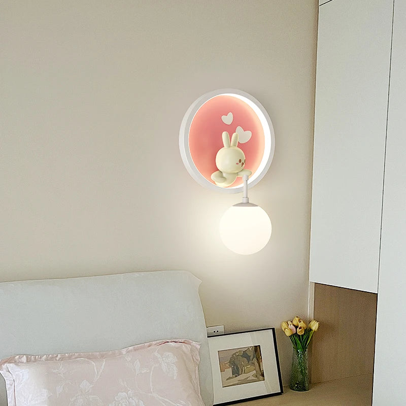 lampe de chevet créative dessin animé ours nuage pour enfants - vue 6 sur 9