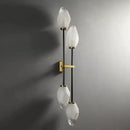 applique murale nordique en cuivre et laiton avec éclairage led rétro moderne