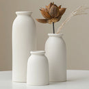 Ceramic Vase,Small Vases for Decor,Set 3 Modern Boho Vases for Flower Pampas,Fit for Living Room Desk Shelf Decor