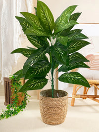 Realistic touch artificial tropical plants for indoor decoration