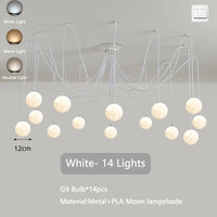 lustre multi lumières suspendues style nordique pour commerces