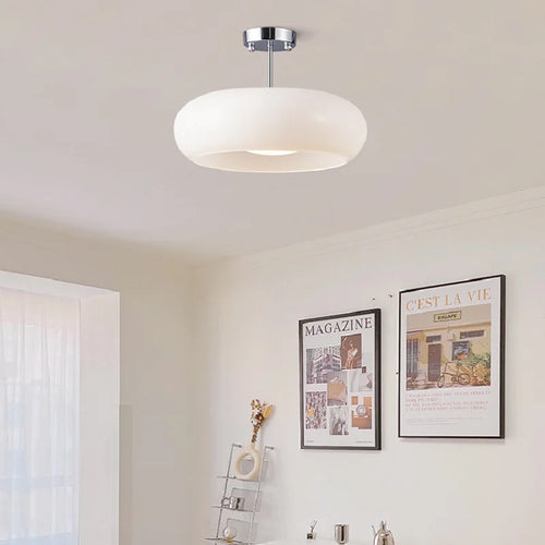 Plafonnier Moyen Simple Bauhaus Egg Tart - vue 5 sur 10