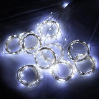 guirlande lumineuse led à piles pour décorations festives et mariage