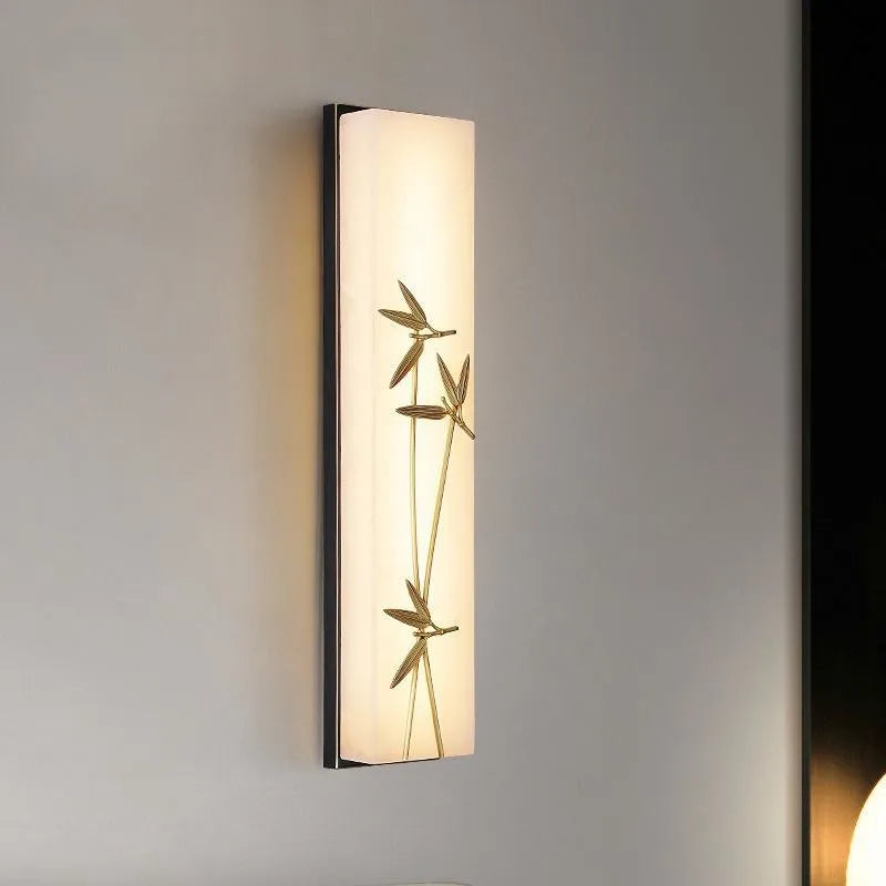 applique murale vintage en marbre à led pour extérieur jardin et cour - vue 3 sur 15
