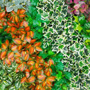 Artificial Grass Green Plants Wall Decor Accessories For Wedding,Plastic Monstera Fake Plants For Home Garden Bonsai Decoration