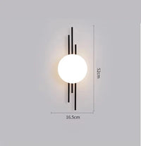 Nordic luxury LED wall lamp
