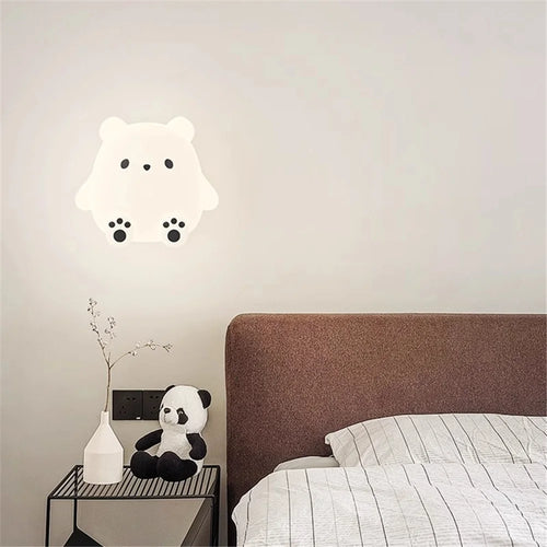 applique murale led cerf de noël décoration créative intérieure