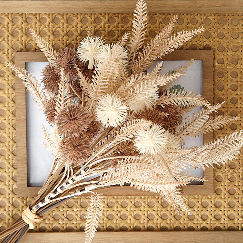 lot de boules de fleurs artificielles pour décoration et bricolage - vue 2 sur 9