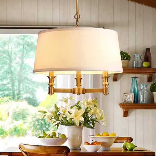 Suspension modernes lampes Amérique Art déco boule de verre lampe suspendue cuisine luminaires de plafond - vue 3 sur 7