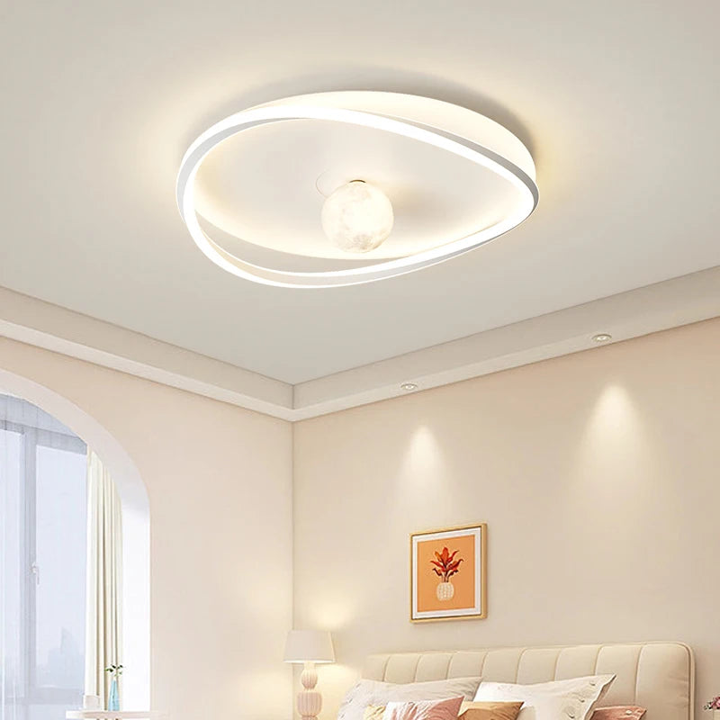 plafonnier led moderne et minimaliste pour intérieur décoratif