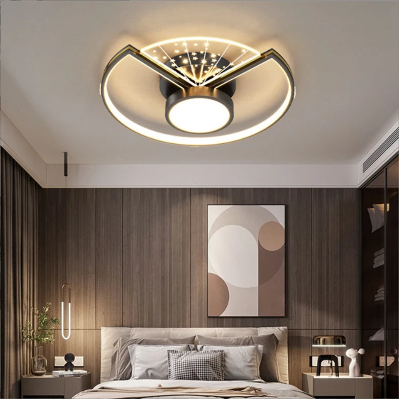 Salon Plafonnier Intelligence Moderne LED Chambre Restaurant Originalité Appartement Intérieur Décorer - vue 5 sur 10