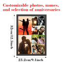 Personalized wooden photo frames, custom photo frame ornaments, simple holiday gifts indoors, commemorate precious memories