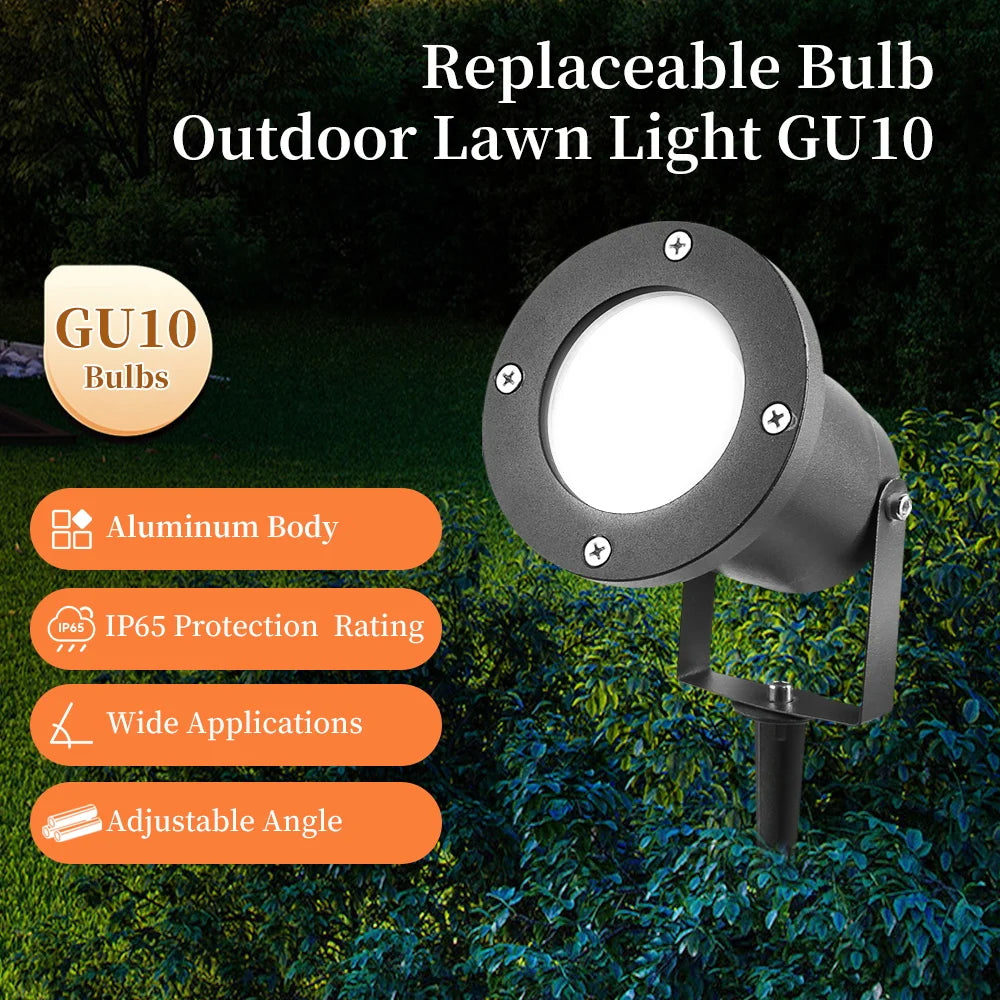 lampe led extérieure pour jardin éclairage paysager étanche et décoratif - vue 4 sur 8