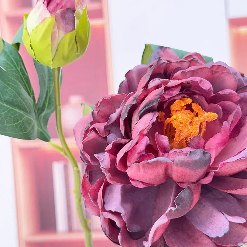 fleurs artificielles en soie pour décoration de fête - vue 6 sur 15