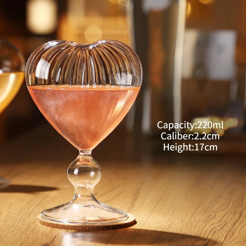 Verre cocktail design créatif polyvalent pour fêtes bars