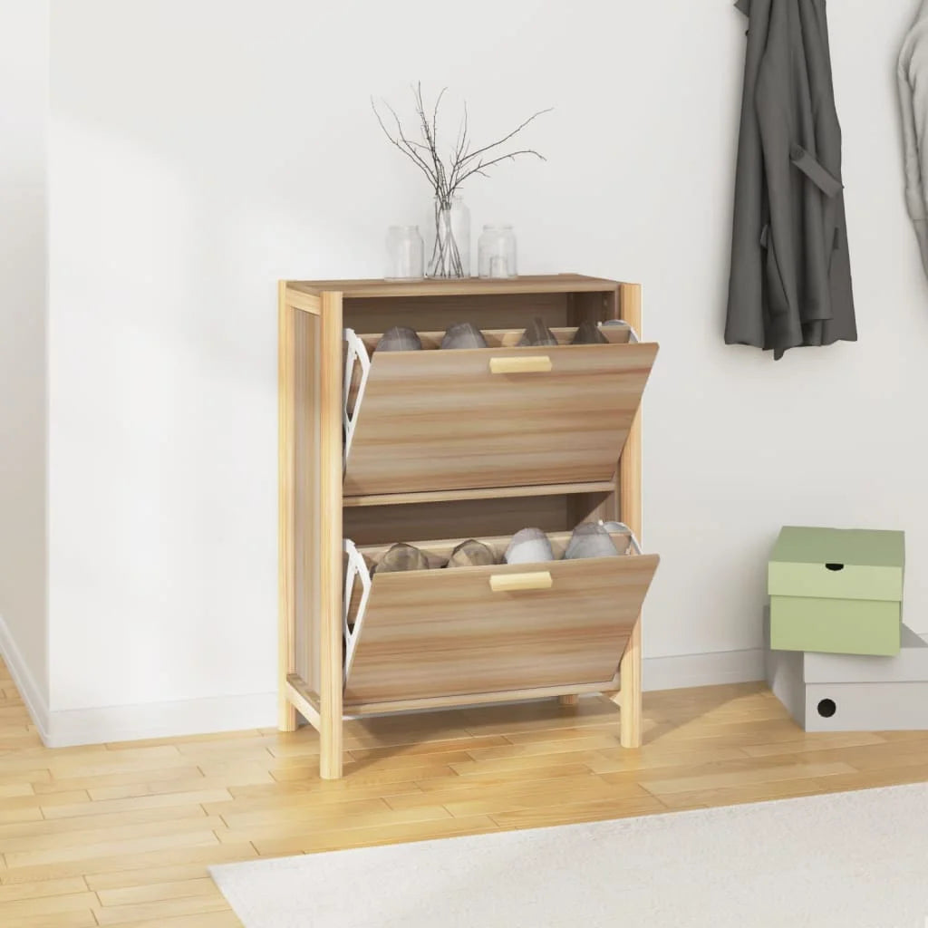 Shoe cabinet 57.5x33x80 cm wood Engineering