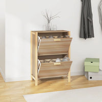 Shoe cabinet 57.5x33x80 cm wood Engineering