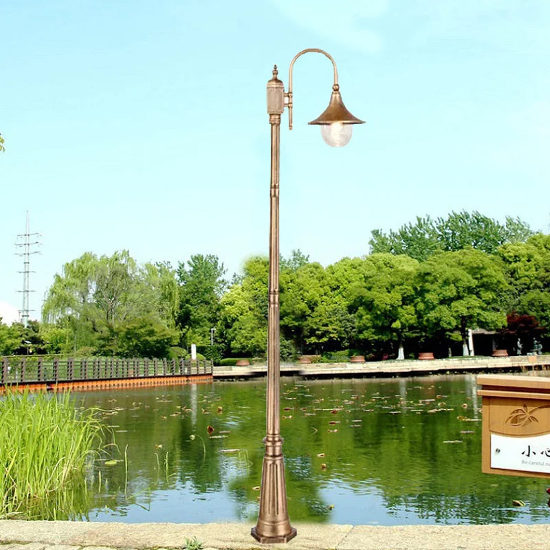 lampadaire extérieur imperméable pour jardin et terrasse - vue 5 sur 8