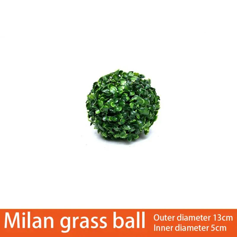 boule de plantes artificielles pour décoration extérieure jardin - vue 22 sur 24