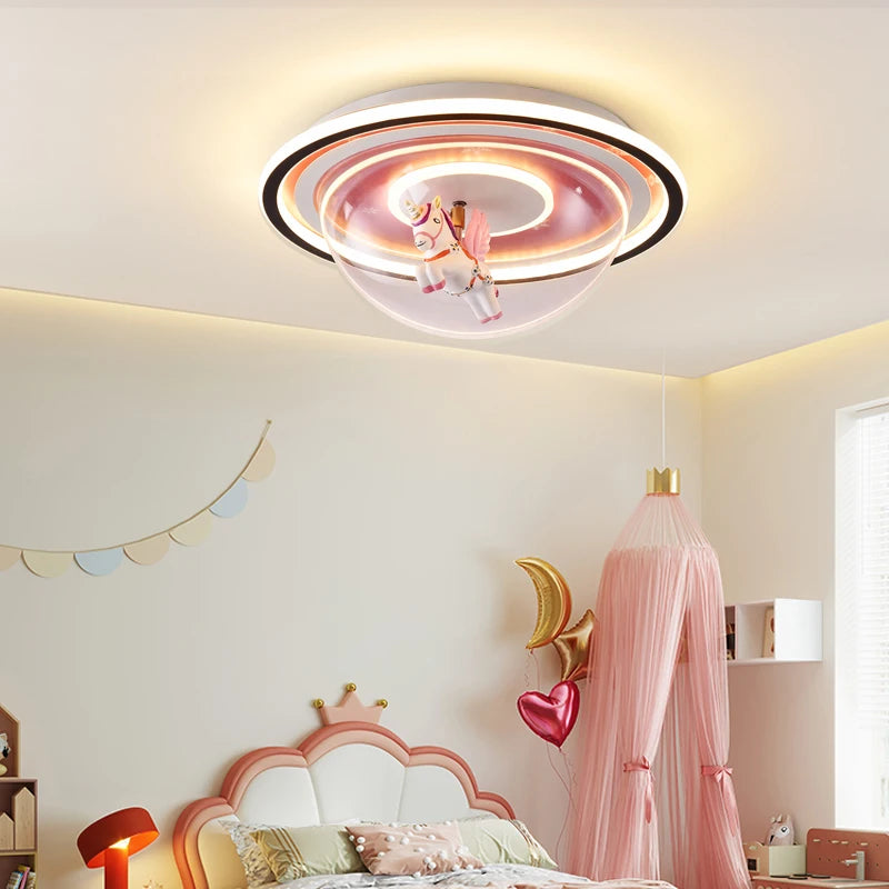 plafonnier moderne en forme de dessin animé décoratif pour intérieur - vue 4 sur 10