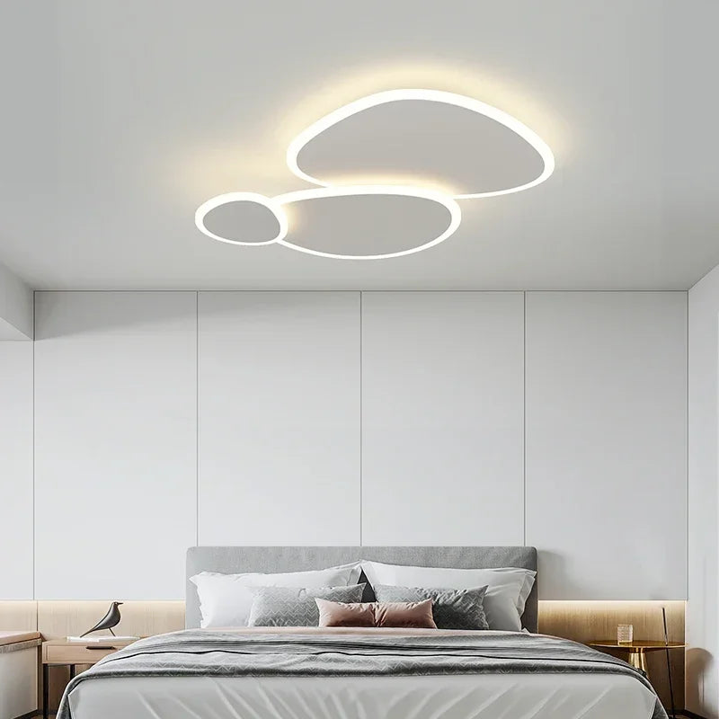 lustre led nordique créatif à intensité variable moderne - vue 6 sur 12