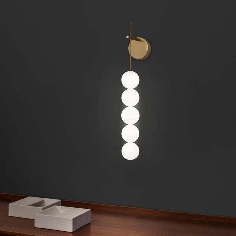 applique murale nordique de luxe au design moderne et décoratif - vue 5 sur 10