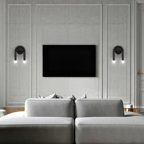 Applique nordique applique murale créative chevet salle de bain éclairage intérieur hôtel salon chambre allée Foyer décor appliques intérieures lampe - vue 5 sur 7