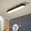 modern and minimalist rectangular recessed LED ceiling light