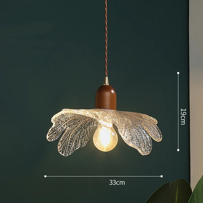 suspension vintage en forme de feuille de lotus pour décoration créative