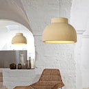 suspension Nordique Wabi Sabi Style Led lumières moderne Style crème vert/jaune E27