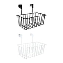 over the closet door, organizer, basket, grid, storage baskets with hooks, wire