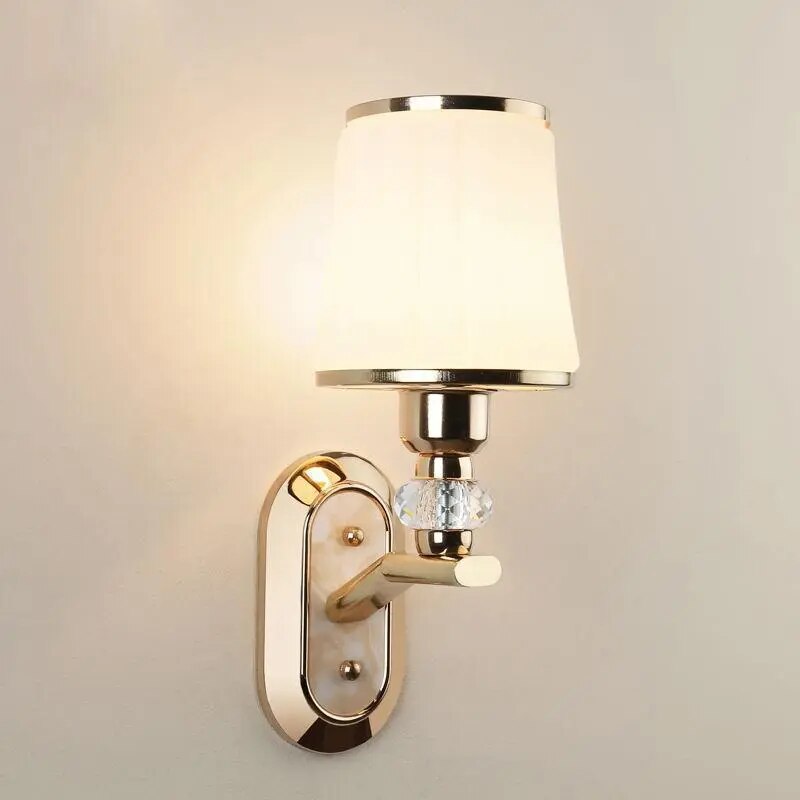 Applique murale LED moderne avec abat-jour en verre - vue 3 sur 10
