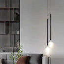 Minimalist copper pendant light for bedside, living room, dining room, kitchen