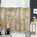 Carved Room Dividers,6 Panel Room Divider With Hand Carved Vintage Style Room Dividers And Folding Privacy Screens