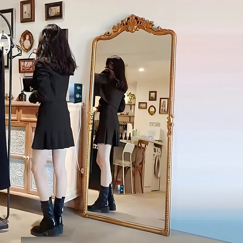 grand miroir mural design nordique pour décoration intérieure - vue 6 sur 9
