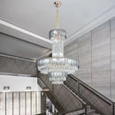 lustre en cristal de luxe pour hôtel et villa
