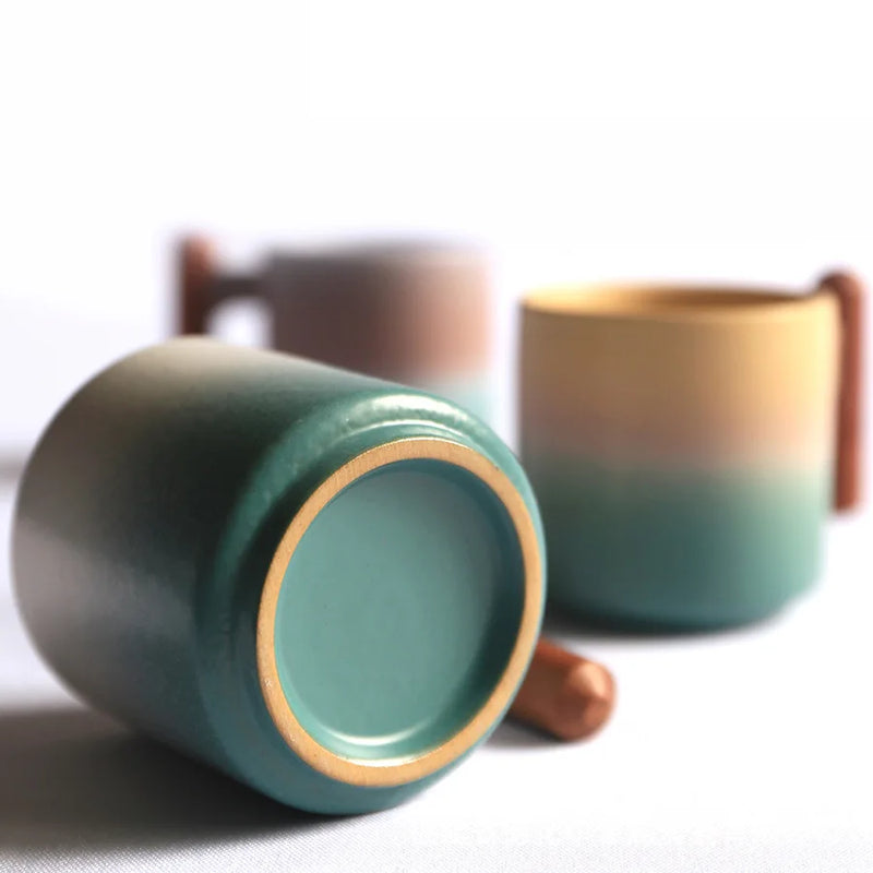 Tasses expresso bois minimaliste style italien 90ml