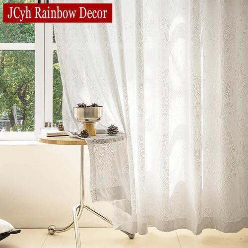 Voilage rideau moderne pour chambre salon separation piece - vue 4 sur 7