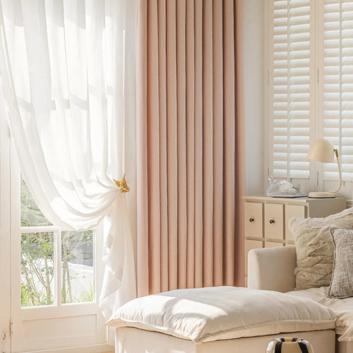 Rideau occultant moderne pour salon et chambre