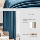 Rideau occultant moderne minimaliste pour salon et chambre