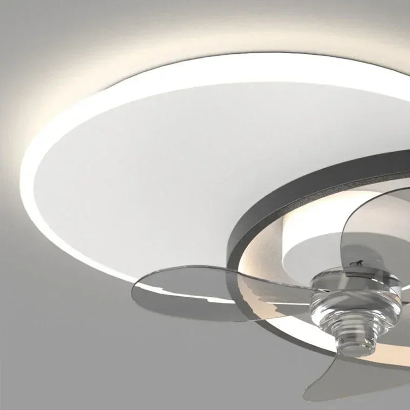 plafonnier ventilateur avec lumière à distance pour intérieur - vue 6 sur 7