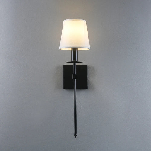 applique murale led américaine en fer galvanisé peinture cuisson